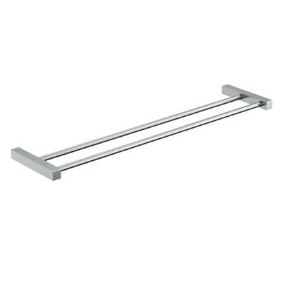 Paterson Square Double Towel Rail 600mm PSS