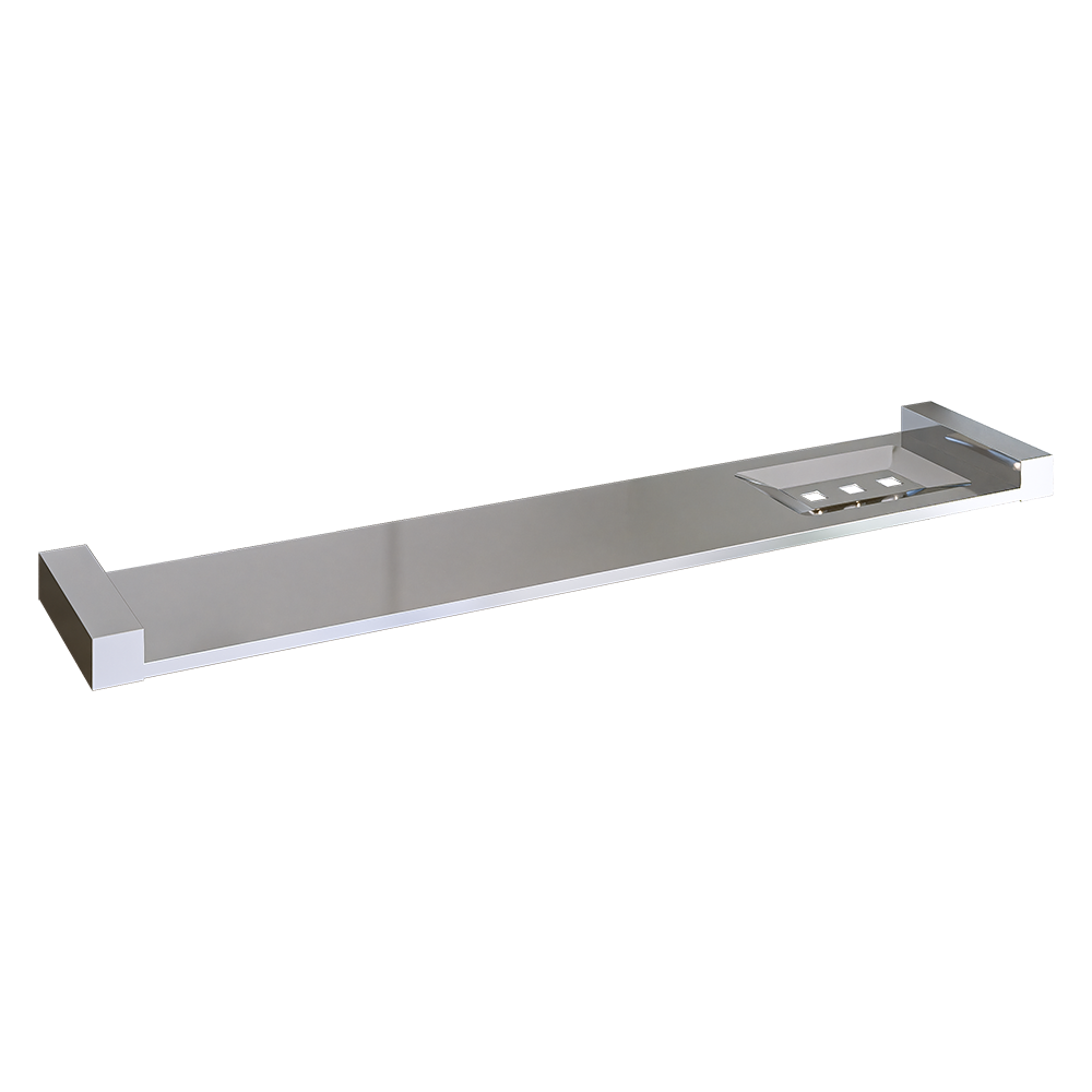 Paterson Square Shower Shelf & Soap Dish 300mm PSS