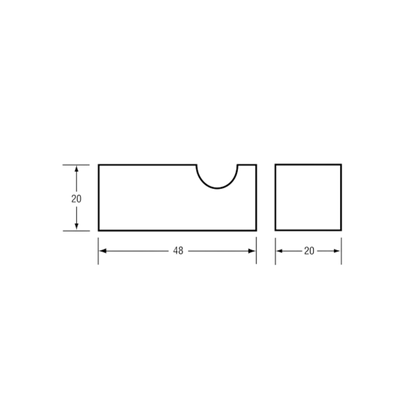 Paterson Square Robe Hook PSS