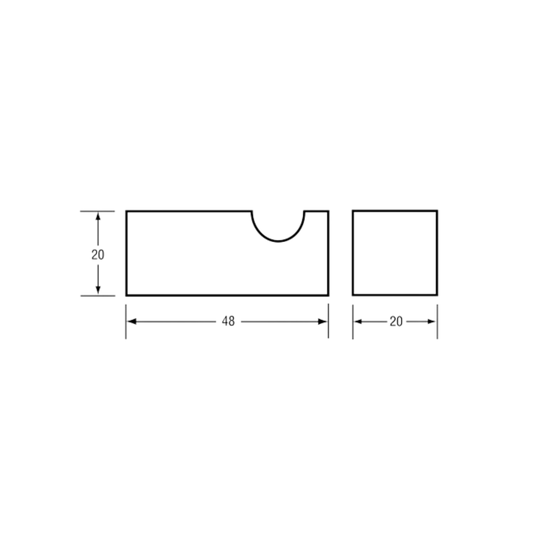 Paterson Square Robe Hook PSS