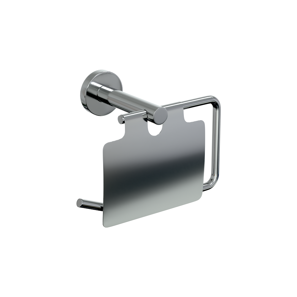 Lachlan Toilet Roll Holder with Cover CP