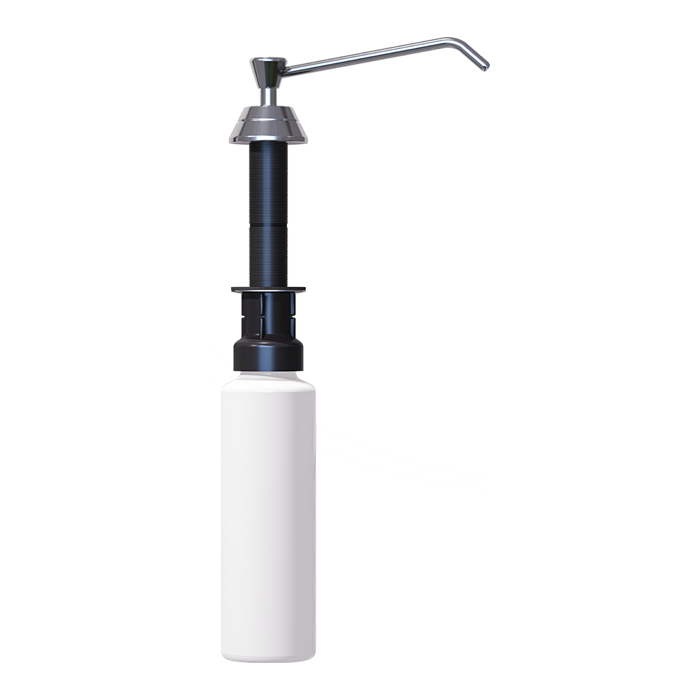 In Basin/Vanity Soap Dispenser – 950ml, 100mm Bright Chrome Spout