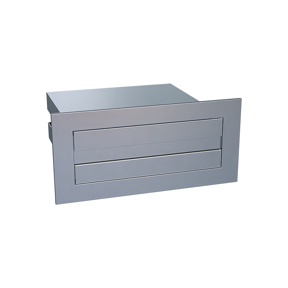 Counter Top Recessed Paper Towel Dispenser - Finish: Satin Stainless Steel