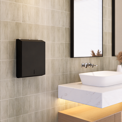 Multi Fold Paper Towel Dispenser- Designer Black