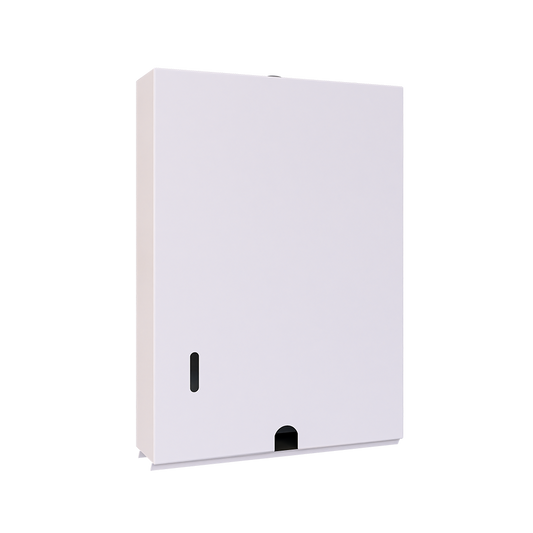Interleaved Paper Towel Dispenser Slimline PC White