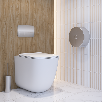 Jumbo Toilet Roll Dispenser Lockable SS