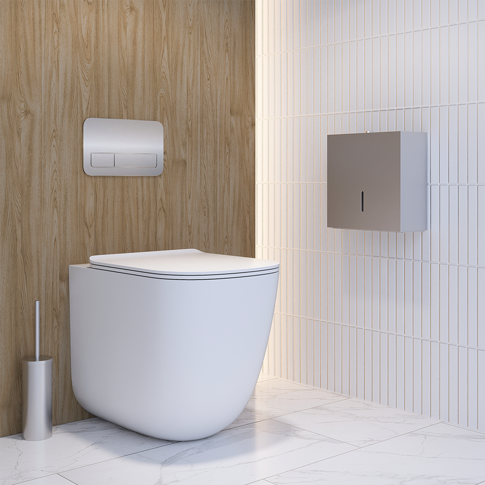 Jumbo Toilet Roll Dispenser Lockable SS