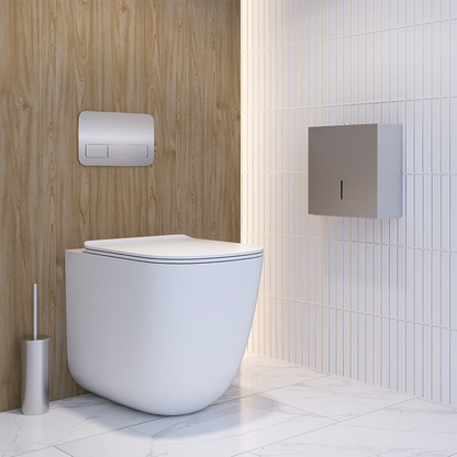 Jumbo Toilet Roll Dispenser Lockable SS