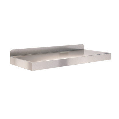 Utility Shelf c/w Wall Return 450mm SS