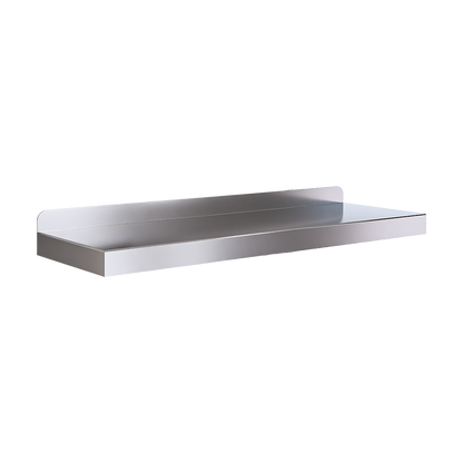 Utility Shelf c/w Wall Return 400mm SS