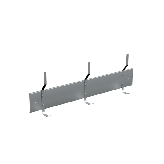 Utility 3 Hook Strip 660mm SS