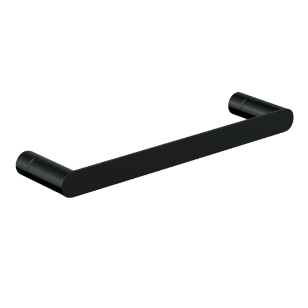 Parker: Single Towel Holder Designer Black