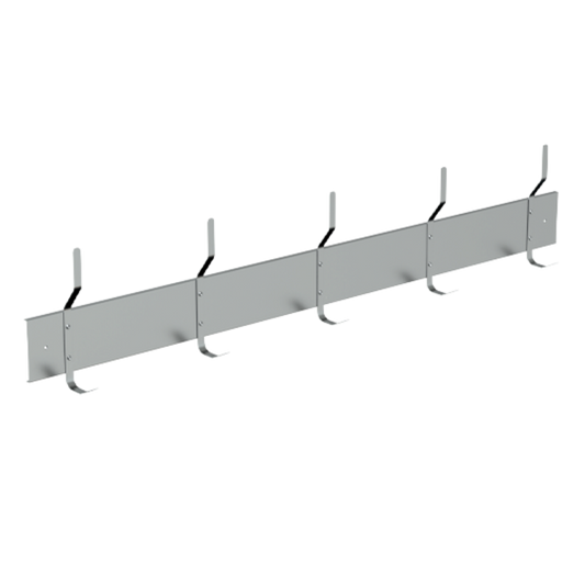 Utility 5 Hook Strip 1168mm SS
