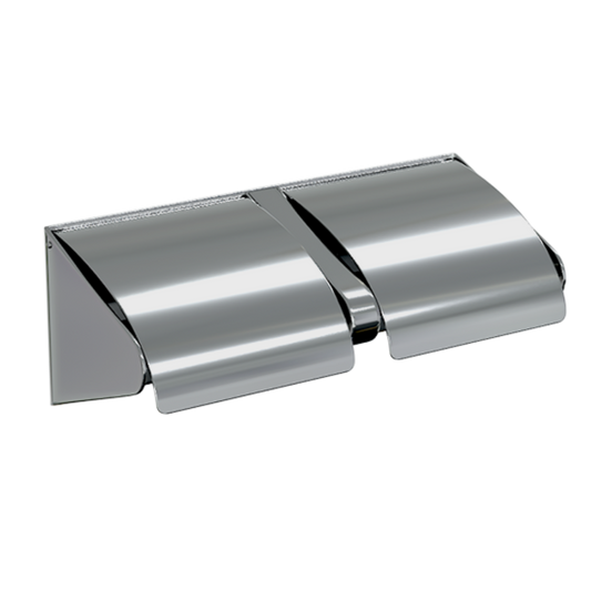 Double Lockable Toilet Roll Holder with Hood PSS