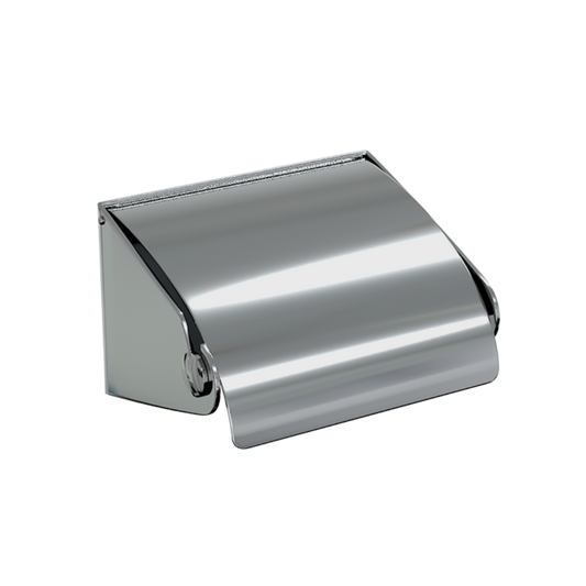 Single Toilet Roll Holder with Hood PSS
