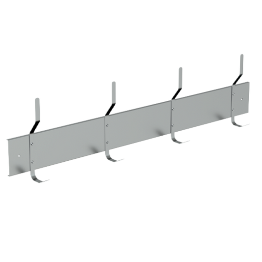 Utility 4 Hook Strip 914mm SS
