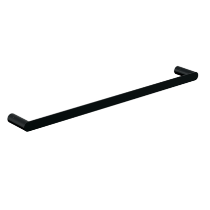 Parker: Single Towel Rail, 600mm Designer Black