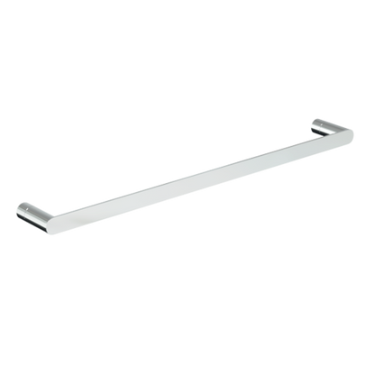 Parker: Single Towel Rail, 600mm Polished Stainless Steel