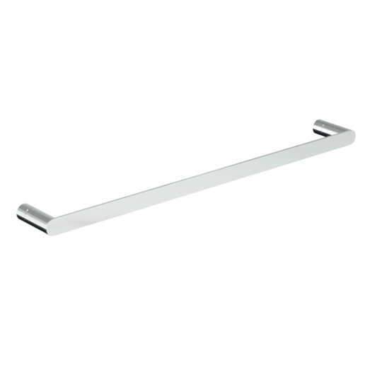 Parker: Single Towel Rail, 600mm Polished Stainless Steel
