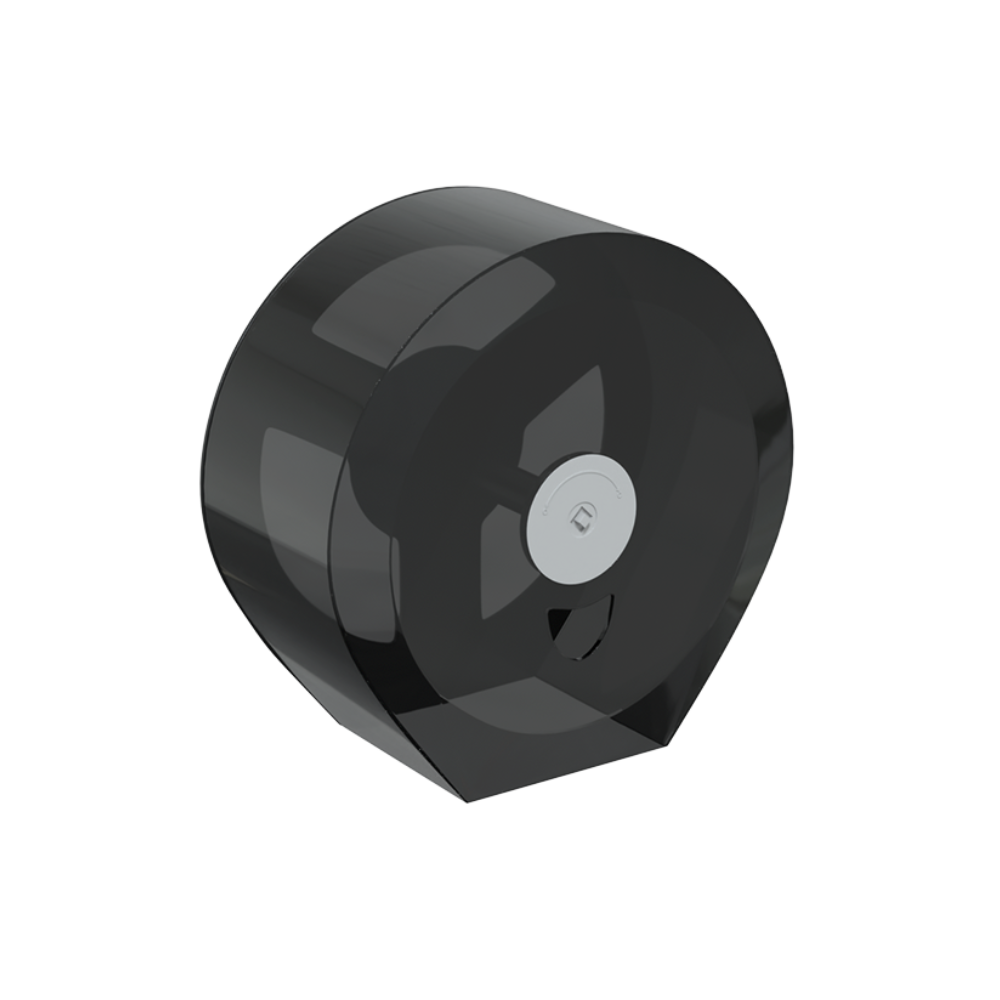 Jumbo Toilet Roll Dispenser Lockable - Charcoal