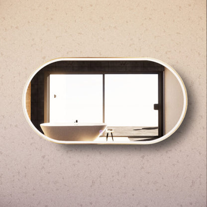 1500mm Gold Framed LED Mirror - 1500*800*45