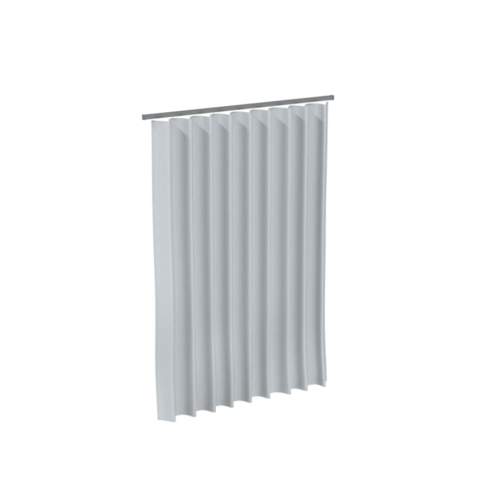 Shower Curtain White WNT 2600x1800