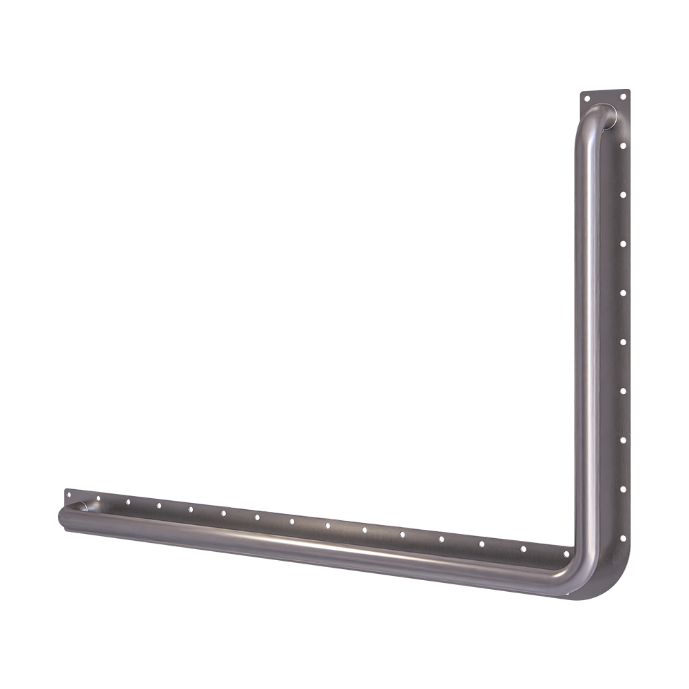 WC Grab Rail Anti Lig LH SS - 90 deg