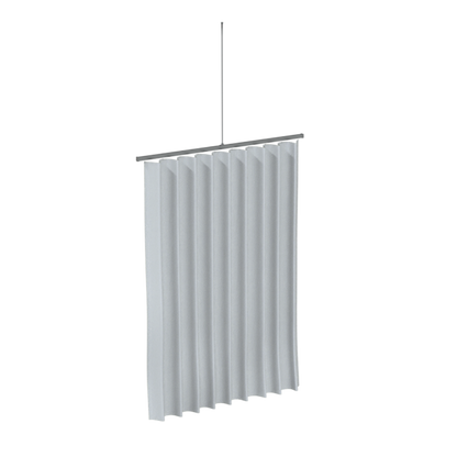 Micro Shower Curtain Track Straight – 1200mm - 1 Track