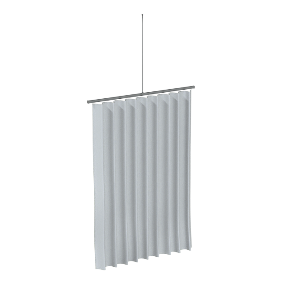 Micro Shower Curtain Track Straight – 2000mm - 1 Track