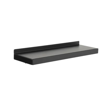 Utility Shelf c/w Wall Return 400mm - Designer Black