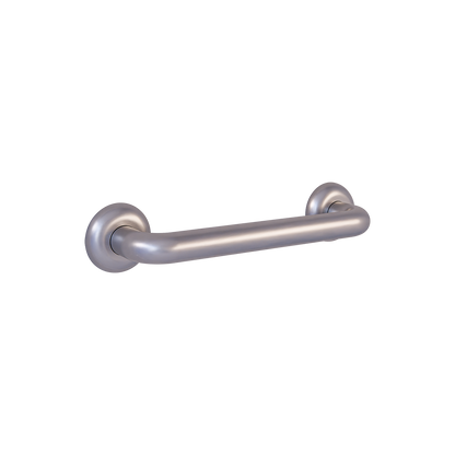 32mmØ Straight Bariatric Grab Rail – 300mm C to C, Satin Stainless Steel