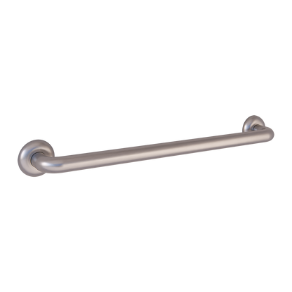 32mmØ Straight Bariatric Grab Rail - 600mm C to C, Satin Stainless Steel