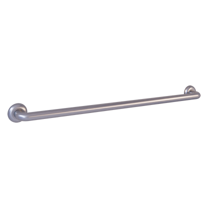 32mmØ Straight Bariatric Grab Rail - 900mm C to C, Satin Stainless Steel