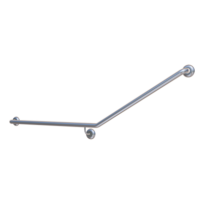 Antimicrobial Coated Accessible Left Hand 30° Grab Rail
