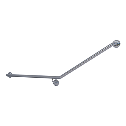 Accessible Left Hand 30° Grab Rail, Concealed Fix SS