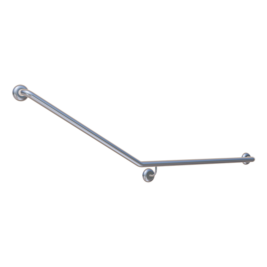 Antimicrobial Coated Accessible Right Hand 30° Grab Rail