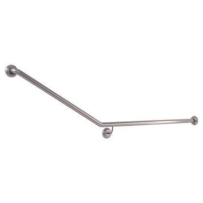 Accessible Right Hand 30° Grab Rail, Concealed Fix (Rear Wall Mount) SS