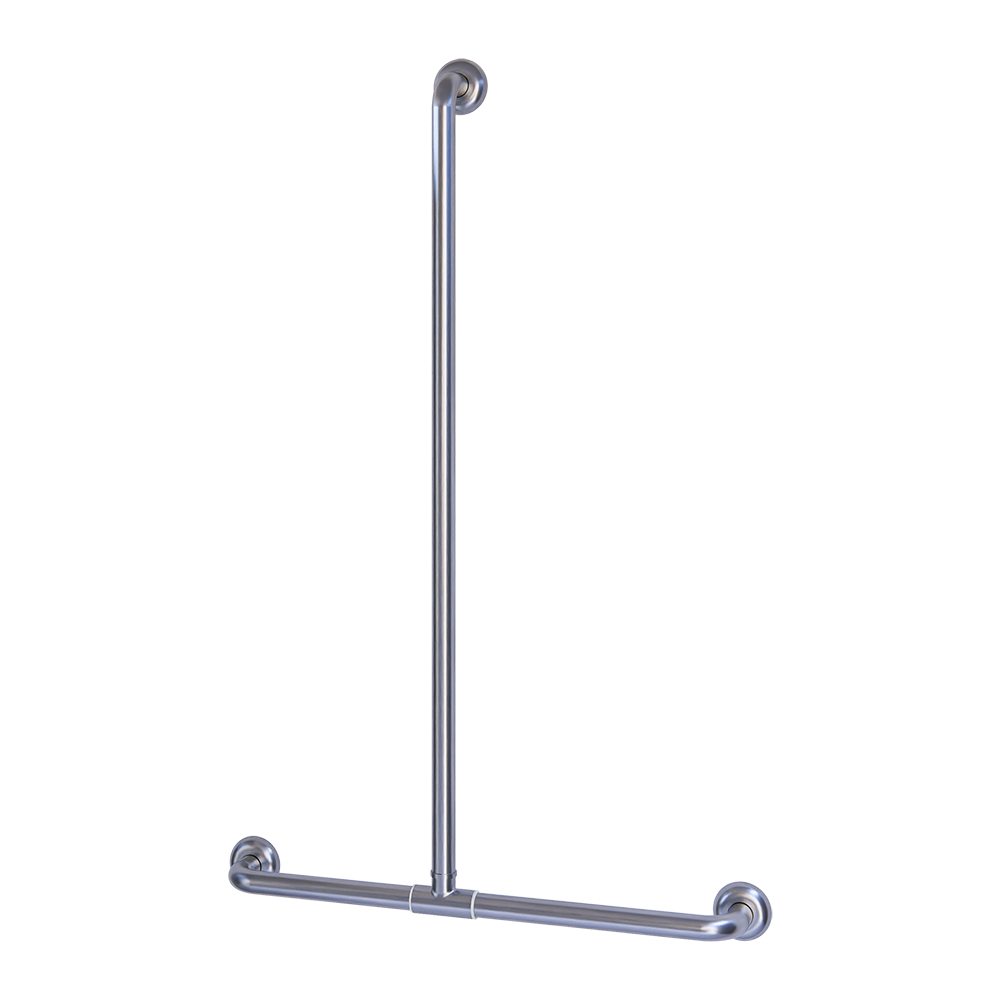 Universal Sliding Shower Bar - Universal Mounting for Left Handed or Right Handed Installation SS
