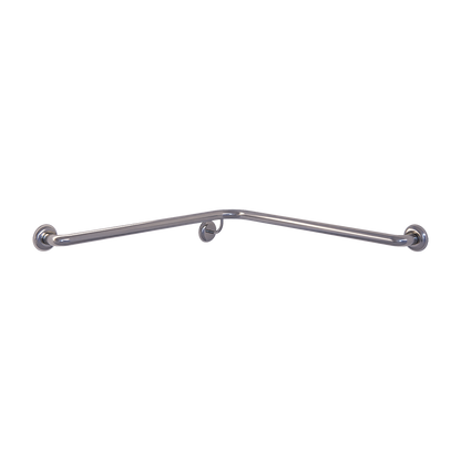 Corner Shower Grab Rail Right Hand - 750mm x 750mm SS