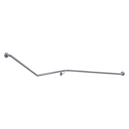 Accessible Wrap Around Right Hand 30° Grab Rail, Modular, Concealed Fix SS