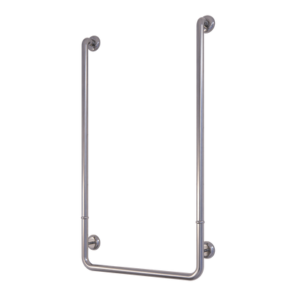 Modular U-Shaped Grab Rail 600mm W x 1100mm H - SS