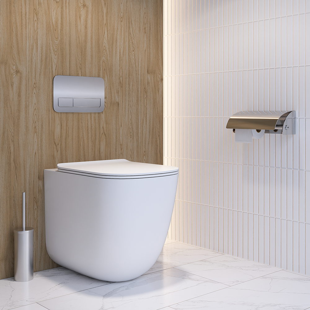 Double Lockable Toilet Roll Holder with Hood PSS