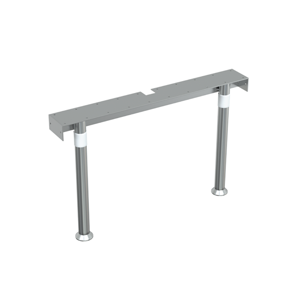 Adjustable Island Bench Seat Bracket – Approx. 20-25mm Adj Ext-  Finish: Anodised Aluminum