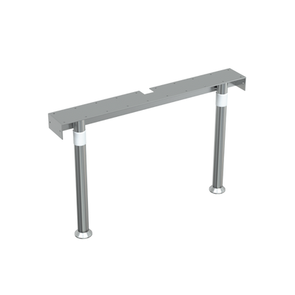 Adjustable Island Bench Seat Bracket – Approx. 20-25mm Adj Ext-  Finish: Anodised Aluminum