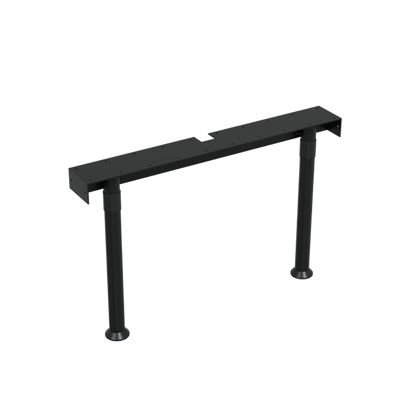 Adjustable Island Bench Seat Bracket. Approx. 20-25mm Adj Ext -  Finish: Designer Black