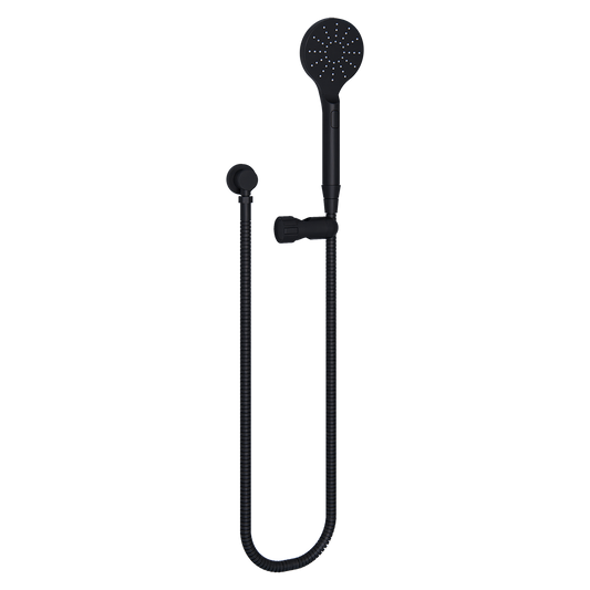 32mm Grab Rail Shower Kit – Designer Black Handset & Hose