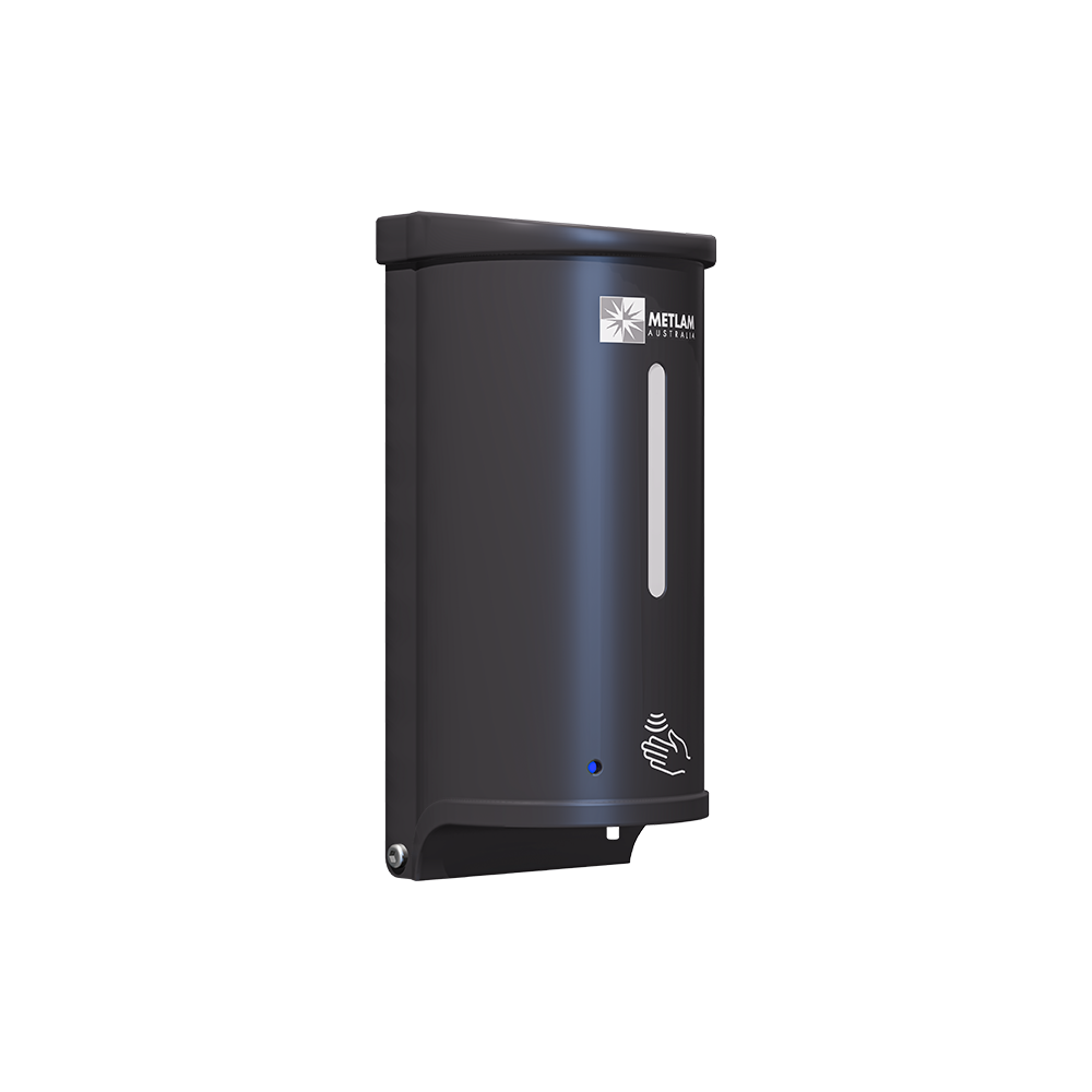 Surface Mounted Sensor Operated Foam Soap Dispenser – 800mL Capacity - Designer Black