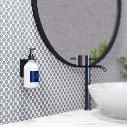 Single Soap Bottle Holder - to suit 29mm or smaller bottle neck, Finish: Designer Black