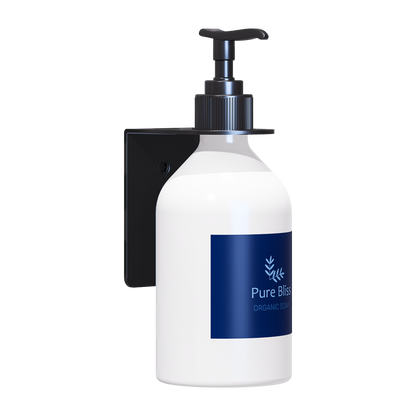 Single Soap Bottle Holder - to suit 29mm or smaller bottle neck, Finish: Designer Black
