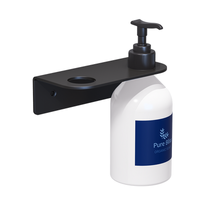 Double Soap Bottle Holder - to suit 29mm or smaller bottle neck, Finish: Designer Black
